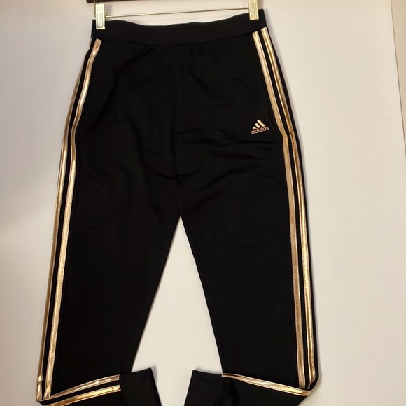 Adidas Youth rose gold and black track pants - Picture 10 of 15